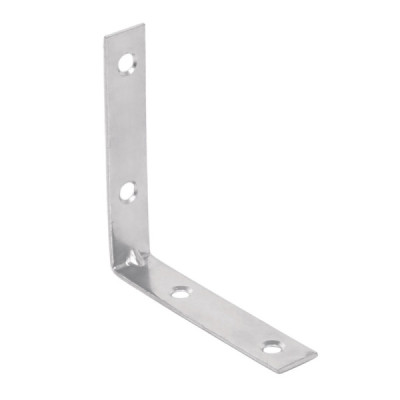 24 Escuadras Esquineras De Refuerzo En Acero 3.1/8" X 5/8" Fiero (EESQ-3)