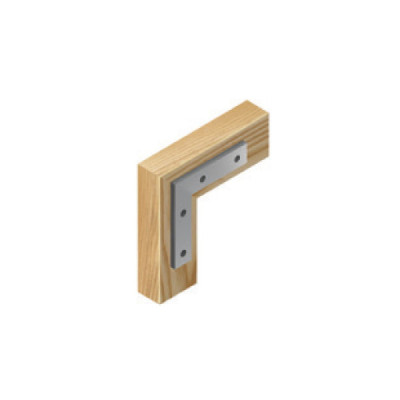 24 Ángulos Planos De Refuerzo De Acero De 3.1/2" X 5/8" Fiero (ECAN-3-1/2)