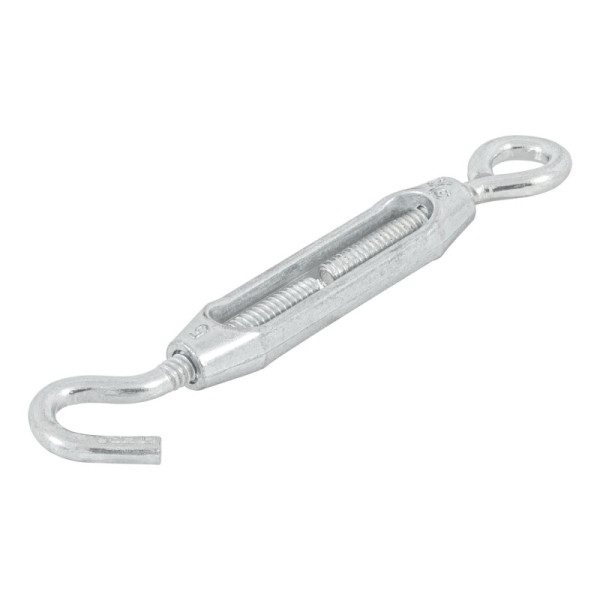 Tensor De 10 Cm En Acero Tipo Gancho - Argolla, Carga 40 Kg Fiero (TEN-3/16A)