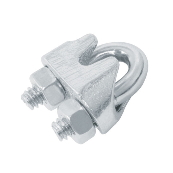 2 Amarres De Acero Al Carbono Para Guayas, Espesor De 6 Mm Fiero (NUDO-1/4)