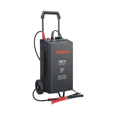 Cargador Arrancador Baterías 12-24v 320a Truper 120v Rápido