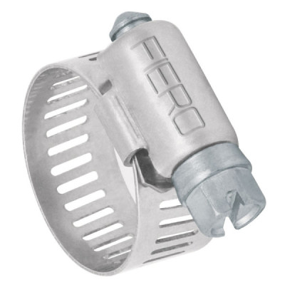 10 Abrazaderas En Acero Inoxidable Desde 14 Mm A 27 Mm Fiero (AB-7)