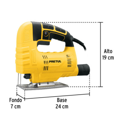 Sierra Caladora 400 W Zanco T Pretul Bisel 45° Corte 55 Mm (CALA-P4)