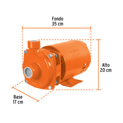 Bomba Centrífuga 3/4 Hp 150l/min Truper Expert Altura 27 M (BOAC-3/4AX)