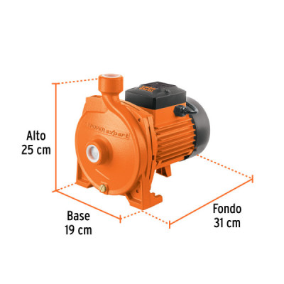 Bomba Centrífuga Europea 3/4hp Truper Expert Altura 28m (BOAC-3/4)