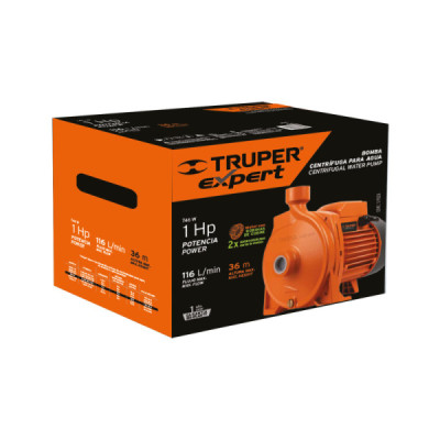 Bomba Centrífuga Europea 1hp Truper Expert Altura 36m (BOAC-1)