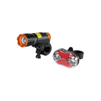 Juego 2 Linternas Bicicleta Recargable Truper Lupa Multiled