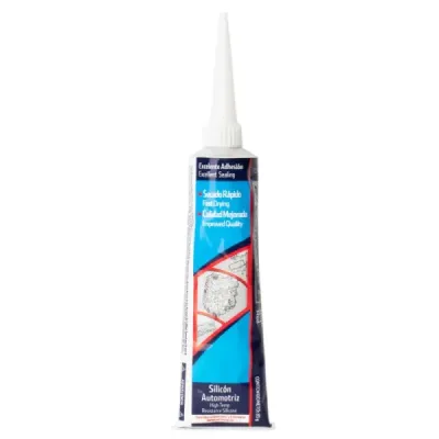 Silicona Automotriz Roja 85 Gr Toolcraft Altas Temperaturas