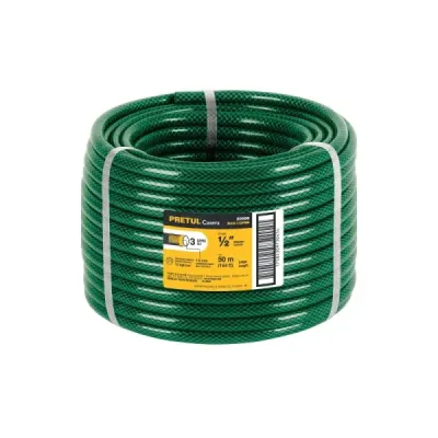 Manguera Reforzada 50m X 1/2' 3 Capas Pretul Antitorcedura