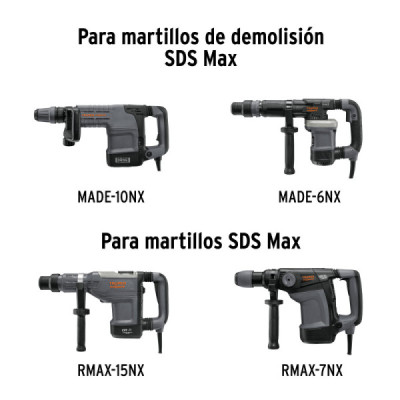 Broca Sds Max Concreto 1.1/4''x21'' Truper Cruz Doble Flauta (BSM-1-1/4X21)