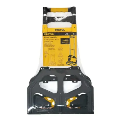 Diablo Zorra De Carga 100 Kg 100x27x39cm Plegable Pretul