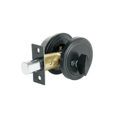 Cerrojo Llave-mariposa Negro Mate Hermex Basic Tradicional