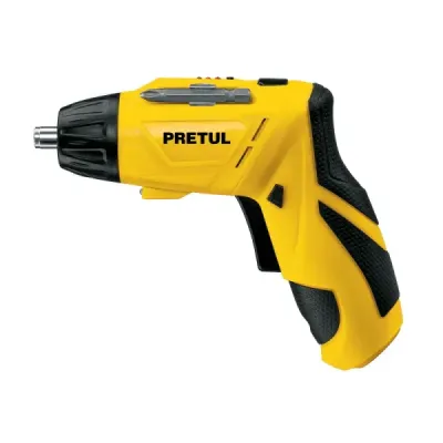 Atornillador Inalámbrico 1/4' 3.5nm 230rpm Pretul Con Puntas