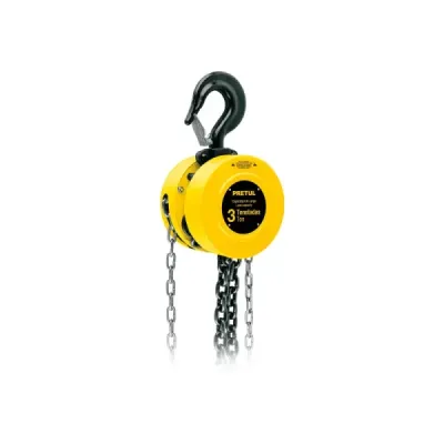 Diferencial Polipasto 3t Doble Cadena 3.2m Pretul Gancho 360