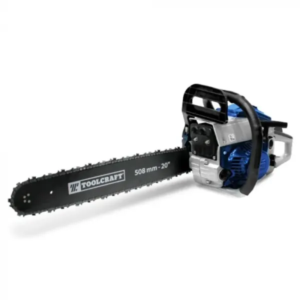 Motosierra A Gasolina 20' 45 Cc Toolcraft De 2.4 Hp Y 550 Ml (TC3417)