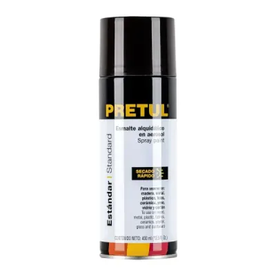 Pintura Aerosol Café Tabaco 400ml Pretul Secado Rápido