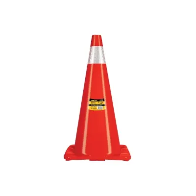Cono Seguridad Precaución Reflectivo 70 Cm Truper 36X36 Cm Pretul