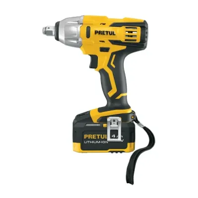 Llave Impacto Inalámbrica 1/2' 20v Pretul 1 Batería
