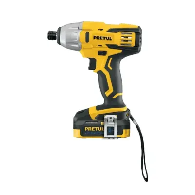 Atornillador Impacto Inalámbrico 1/4' 20v Pretul 1 Batería