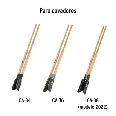 Mango Paladraga 48'' 33x33mm Truper Ca-34 Ca-36 Ca-38 (102751)