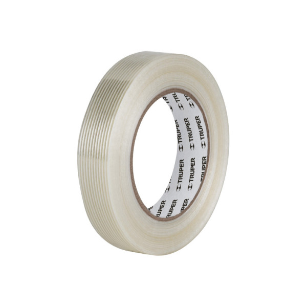 Cinta Embalaje Filamento 50mx24mm Truper 55kgf Reforzada (CFI-24)