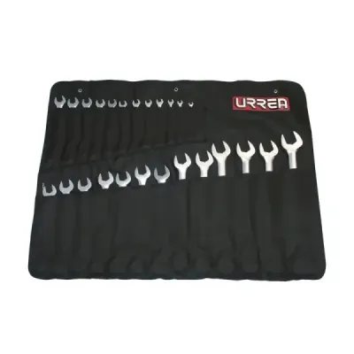 Juego 25 Llaves Combinadas Satinadas 7 Mm A 32 Mm Urrea