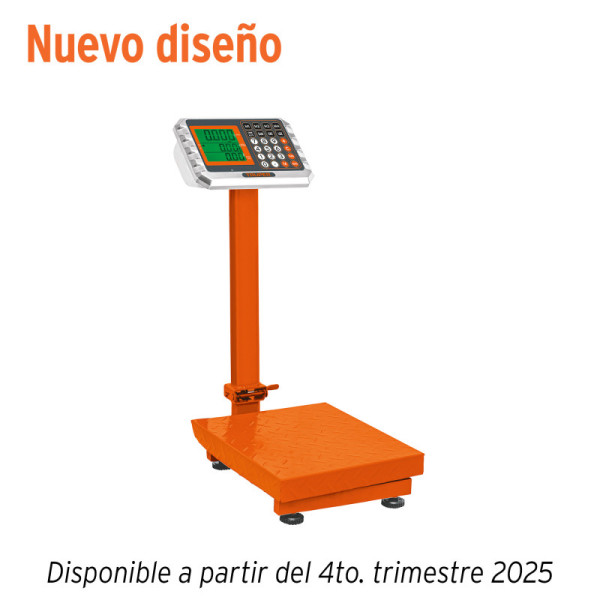 Báscula Plataforma Plegable 80 Kg 30x34x66 Cm Lcd Truper (BAS-80PLA)
