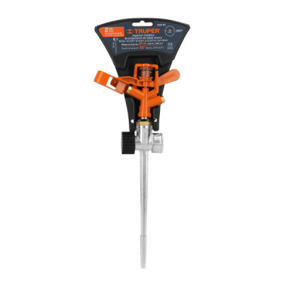 Aspersor Metálico 2 Vías Estaca 20 Cm Truper Doble Chorro (DOS-11X)