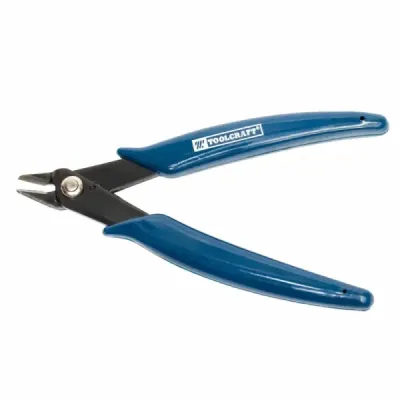 Alicate De Corte 5' Para Electrónica Toolcraft Mango Vinil