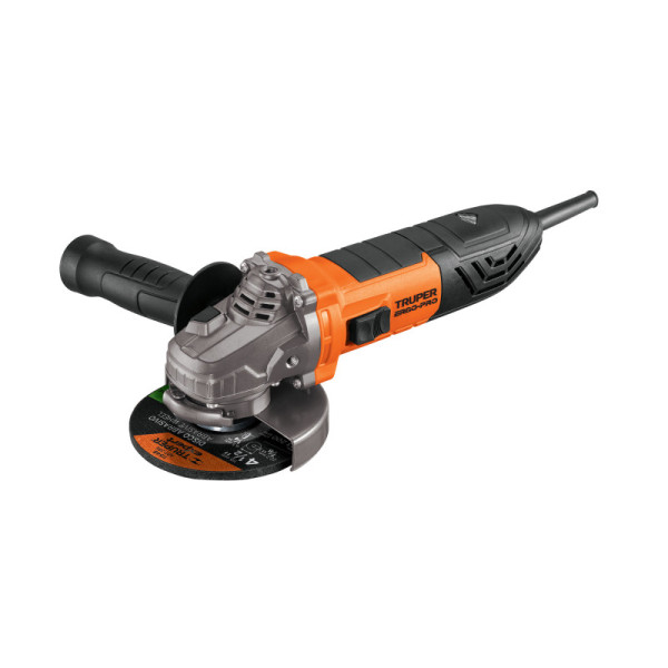 Pulidora Esmeriladora 4.1/2'' 700w Truper Pro Ergo Swtich (13935)