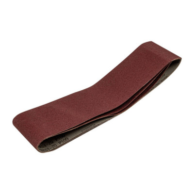 Set 3 Lijas De Banda Madera 4'' X 36'' Truper Tela Grano 100 (R45-PUL-4X6)