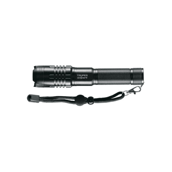 Linterna Led Recargable Aluminio 500 Lm Truper Expert 180 M (LIXR-2AA)
