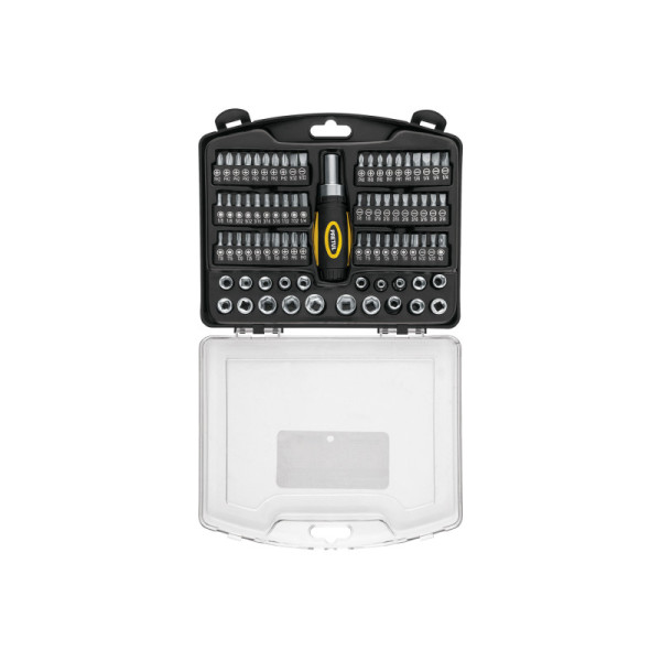 Juego 81 Copas Dados Puntas 1/4'' Mecánico Pretul Estcuhe (JUDA-81P)