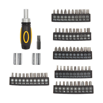 Juego 81 Copas Dados Puntas 1/4'' Mecánico Pretul Estcuhe (JUDA-81P)