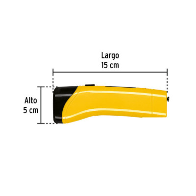 Linterna Led Recargable 50lm Plana Pretul Iluminación Fija (24050)