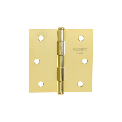Set 20 Bisagras Latonadas 65mm Hermex Basic Con Tornillos (BC-251PP)
