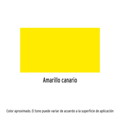 Pintura Aerosol Amarillo Canario 400ml Pretul Secado Rápido (27003)