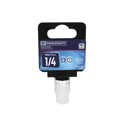 Copa Estándar 1/4' De 12 Puntas Toolcraft Mando 3/8'