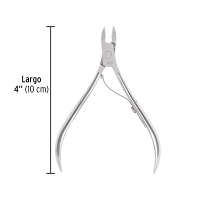 Pinza Corta Cutícula Padrastros Punta Corta Recta Pretul (28228)
