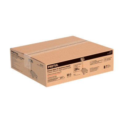Báscula Plataforma Plegable 200 Kg 40x50x85 Cm Lcd Pretul (BÁSCULA) Báscula Plataforma Plegable 200 Kg 40x50x85 Cm Lcd Pretul (BÁSCULA)