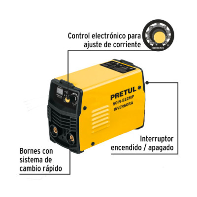 Mini Soldador Inversor 120a Pretul 120v Smaw Mma Gtaw Tig (29018)
