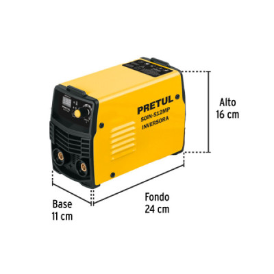 Mini Soldador Inversor 120a Pretul 120v Smaw Mma Gtaw Tig (29018)