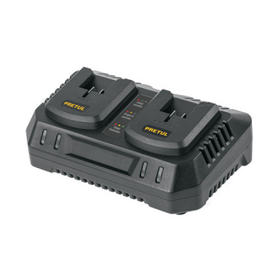 Cargador Dual Batería Herramientas Inalámbricas 20v Pretul (29919)