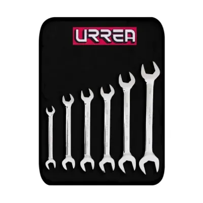 Juego 10 Llaves Boca Fija 8 Mm A 19 Mm Pulidas Urrea