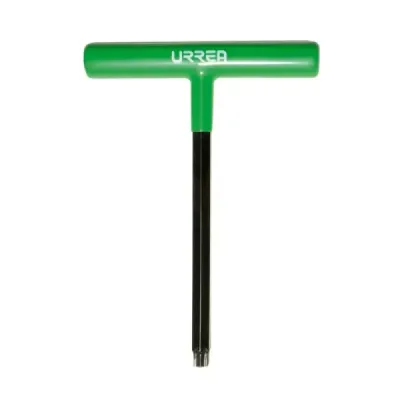 Llave Torx Corta T7 De 6' Mango T Urrea Agarre Ergonómico