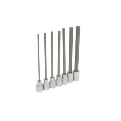 Juego 7 Copas Hexagonales Extra Largas 3/8' Pulgadas Urrea