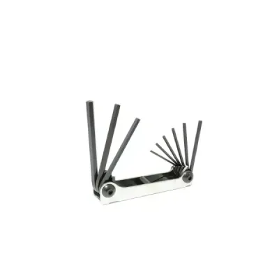 Juego 9 Llaves Bristol 5/64' A 1/4' Tipo Navaja Urrea