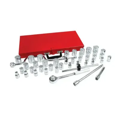 Juego 44 Copas Y Accesorios Cuadro 1/2' Combinado Urrea