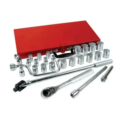 Juego 28 Copas Y Accesorios Cuadro 1/2' Pulgadas Urrea