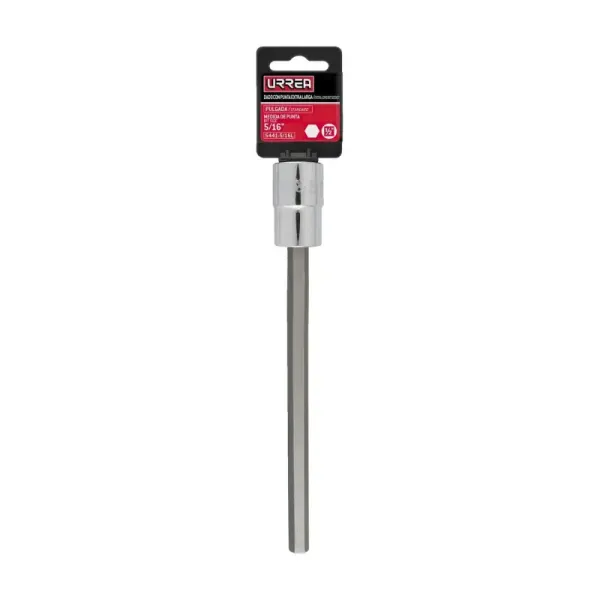 Copa Punta Hexagonal 5/16'' Uso Pesado Urrea Cuadrante 1/2'' (5441-5/16)